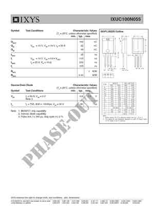 IXUC100N055
