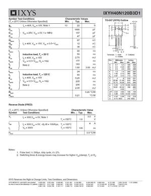 IXYH40N120C3D1
