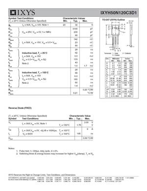 IXYH50N120C3
