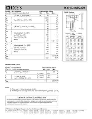 IXYH50N120C3
