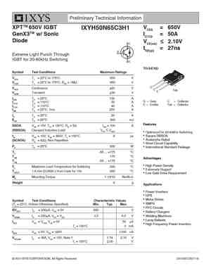 IXYH50N120C3
