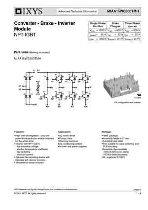 MIAA15WD600TMH
