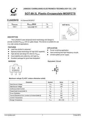 CJA03N10S
