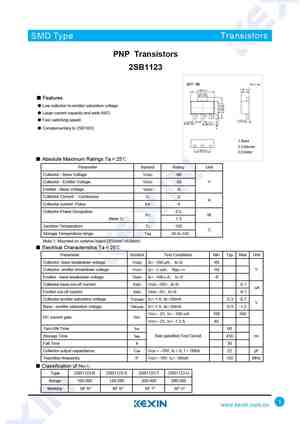 2SB1120G
