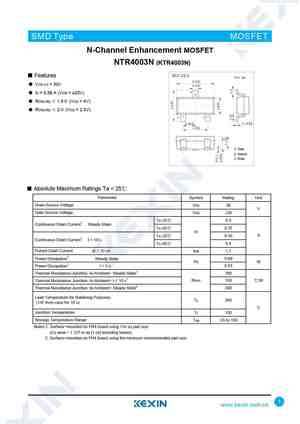 NTR4003NT1G
