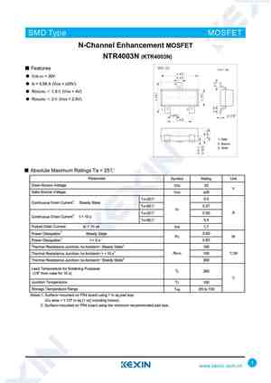 NTR4003NT1G
