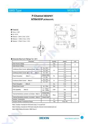 NTR4101P
