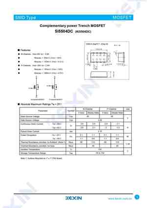 SI5504BDC
