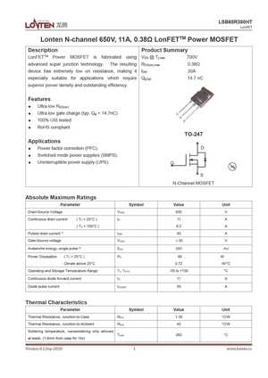 LSB65R380HT
