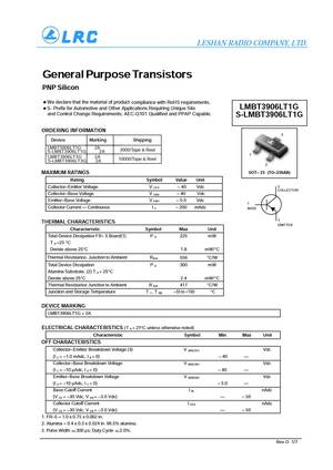 LMBT3906LT3G