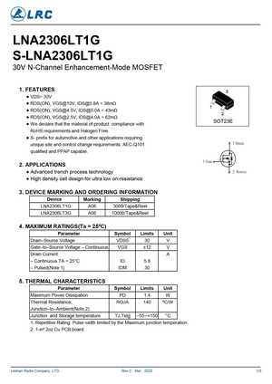 S-LNA2306LT1G
