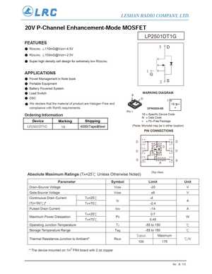 LP2501DT1G
