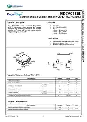 MDCA0418EURH
