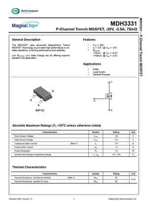 MDH3331RH
