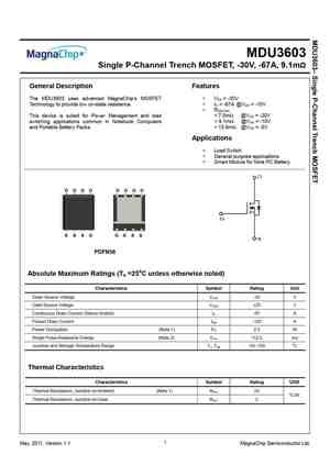 MDU3603RH
