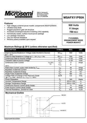 MSAFX50N20A