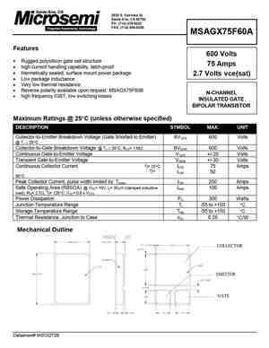 MSAGX60F60B
