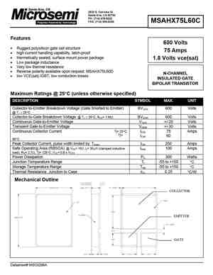 MSAHX75L60C
