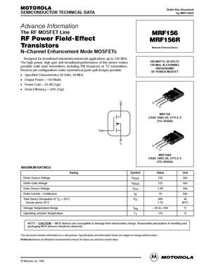 MRF156R
