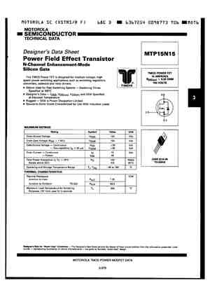 MTP15N15
