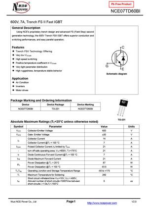 NCE07TD60BK
