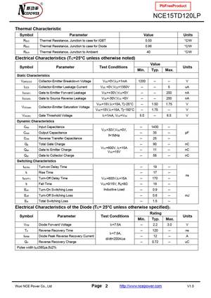 NCE15TD135LP
