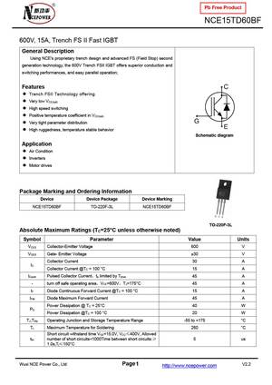 NCE15TD60BP
