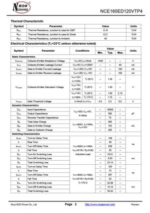 NCE160ED120VTP4
