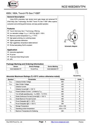 NCE160ED65VTP