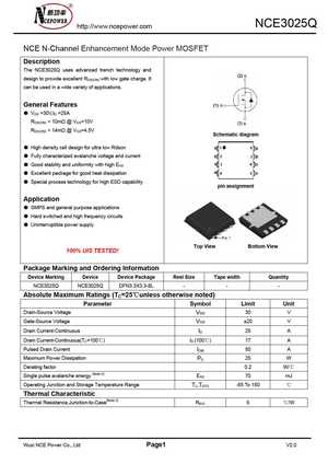 NCE3025Q
