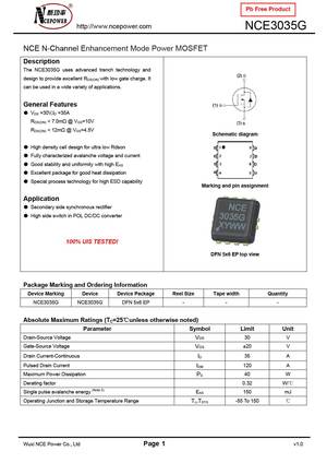 NCE3025Q
