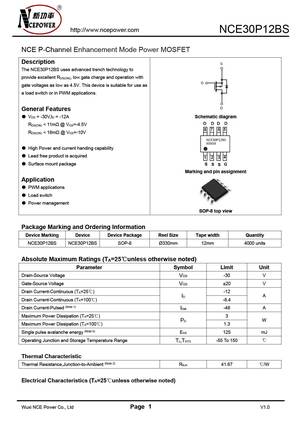 NCE30PD08S
