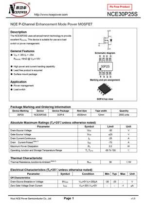 NCE30P40K
