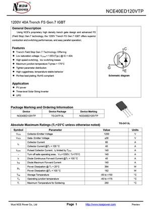 NCE40ED120VTP
