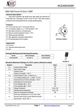 NCE40ED120VTP
