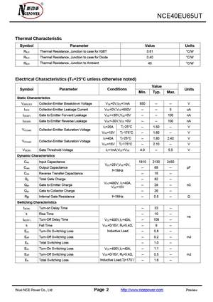 NCE4060K
