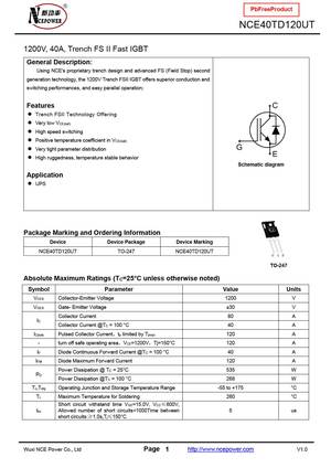 NCE40T60BP
