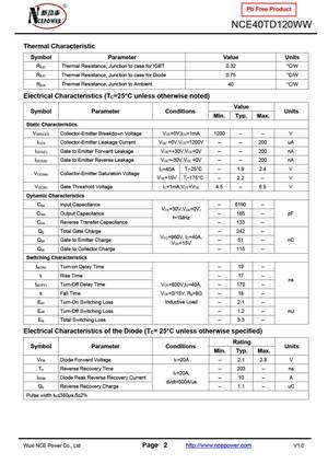 NCE40TD120LT
