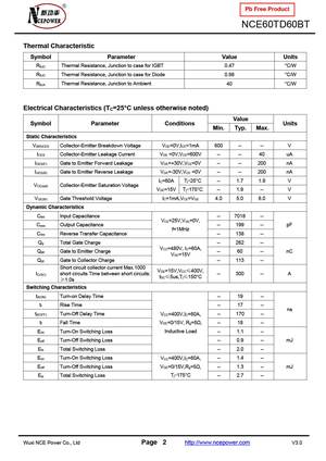 NCE60TD120UT
