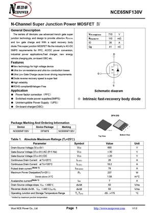 NCE65NF130T
