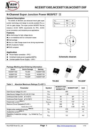 NCE6525Q
