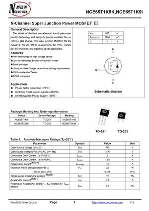 NCE6525Q
