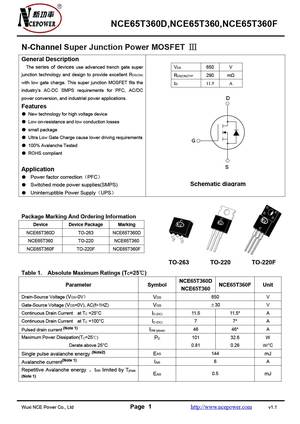 NCE6525Q
