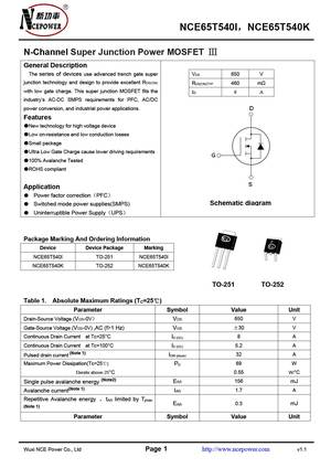 NCE6525Q
