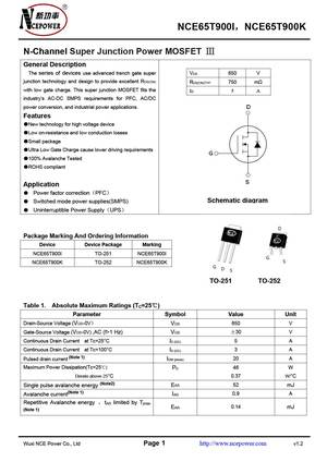 NCE6525Q
