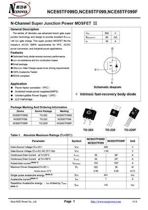 NCE65TF099F