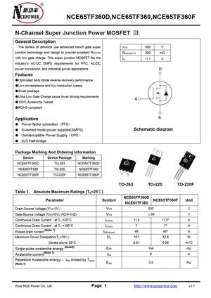 NCE6525Q
