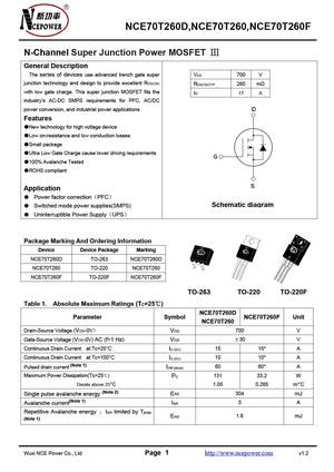 NCE70T260T
