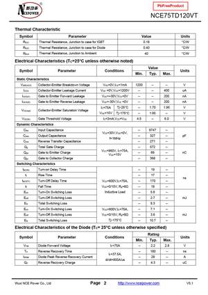 NCE75TD120VT
