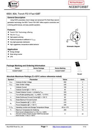 NCE80T420F
